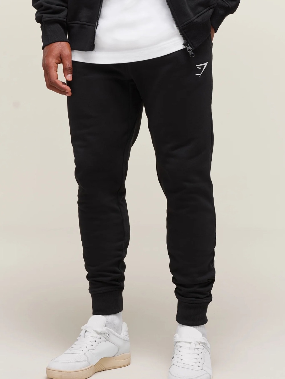 Gymshark Crest Joggers Men’s Size L Black